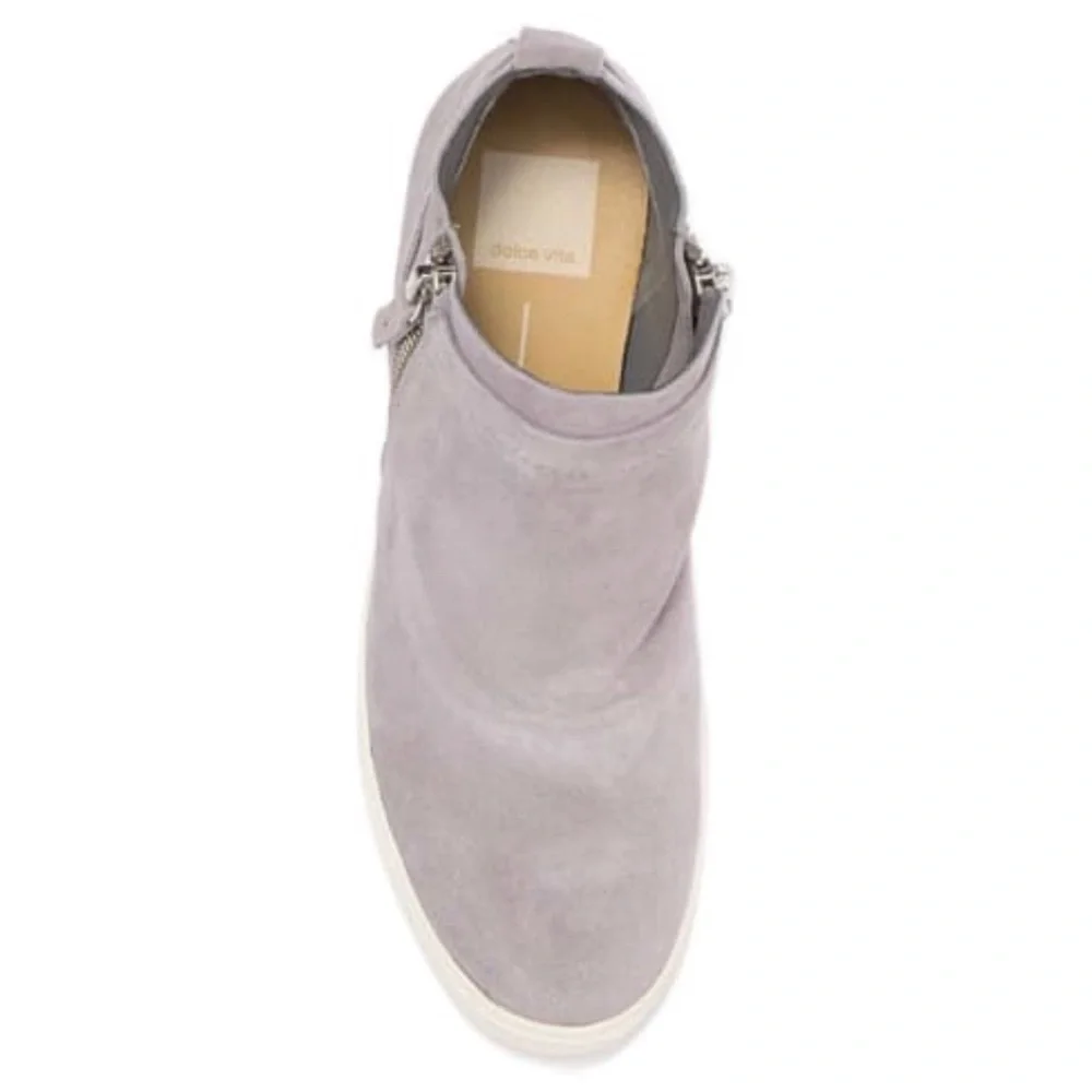 Dolce Vita Winy Suede Wedge Sneaker Sz 9.5 NWOB